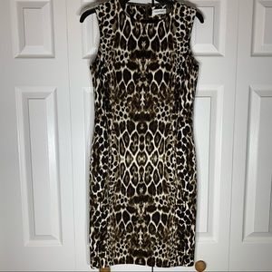 Calvin Klein Leopard Dress